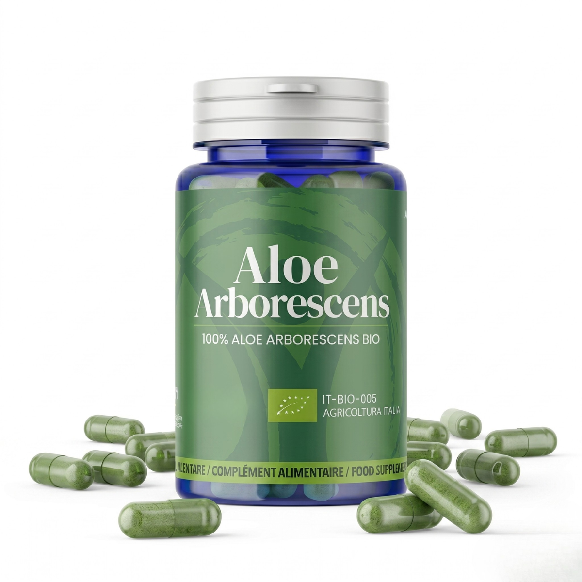 Aloe Arborescens Biologica in Capsule