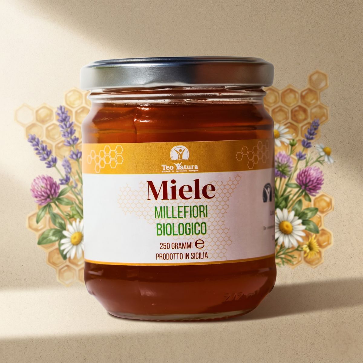 Miele Millefiori Biologico Siciliano