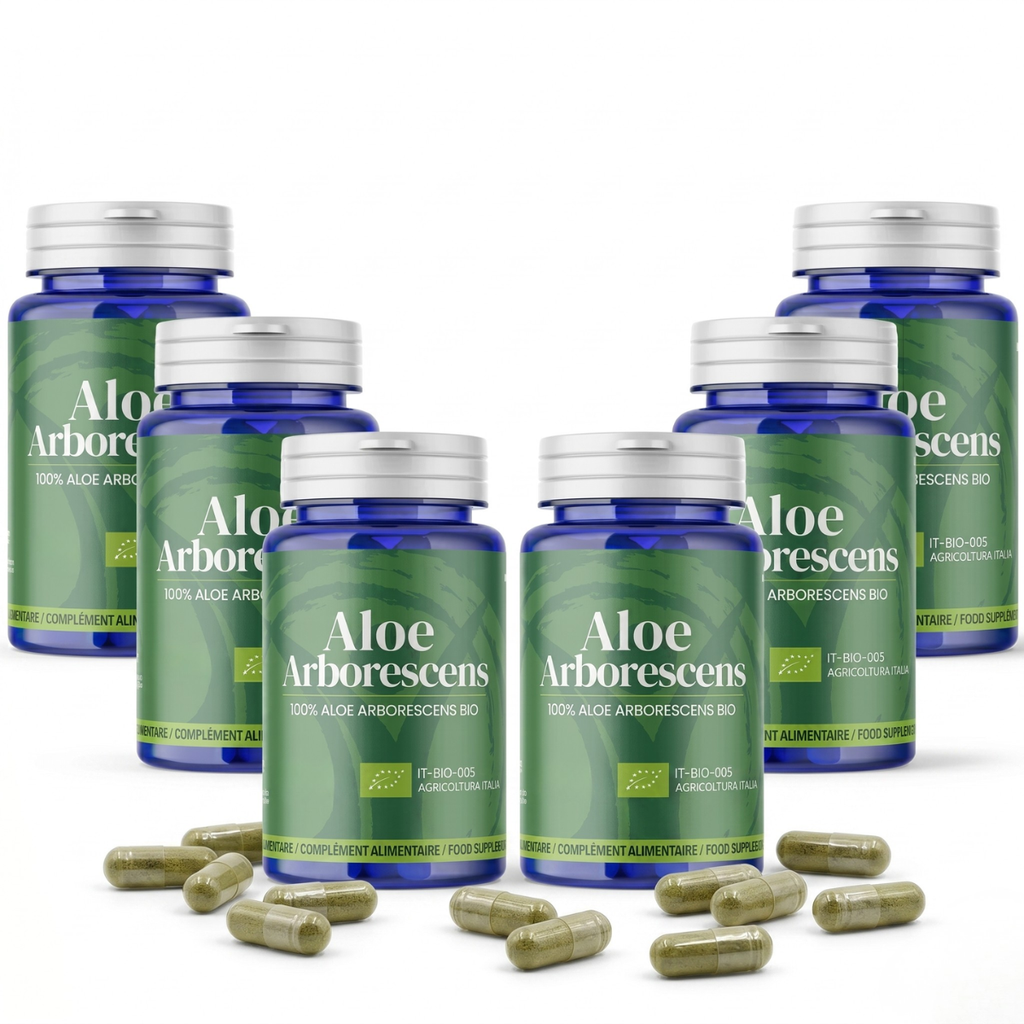 Aloe Arborescens Biologica in Capsule