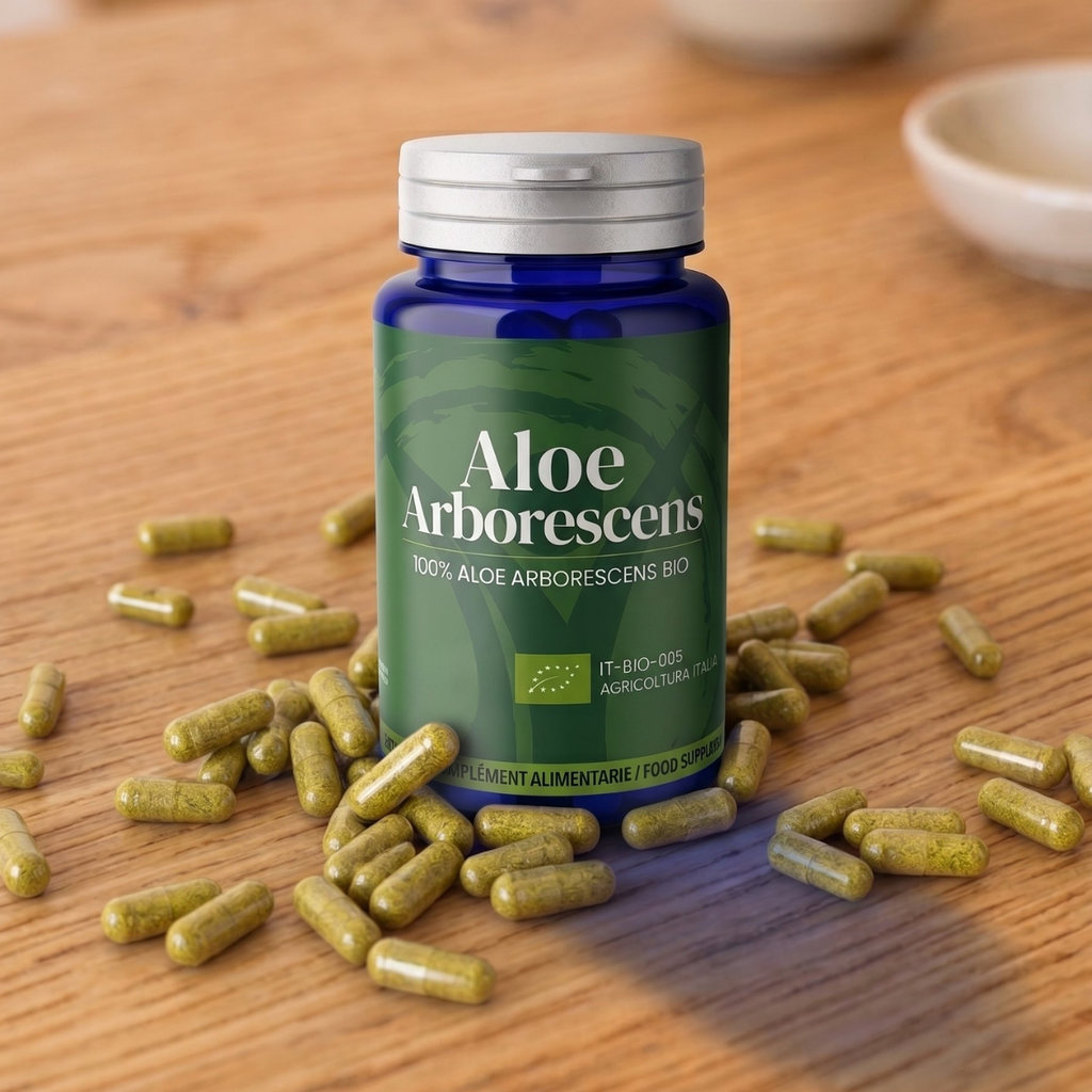 Aloe Arborescens Biologica in Capsule