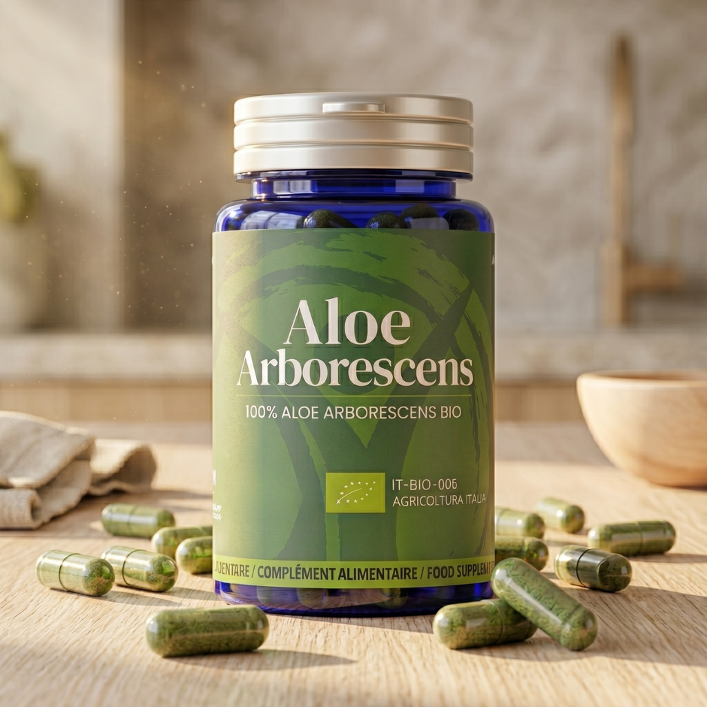 Aloe Arborescens Biologica in Capsule