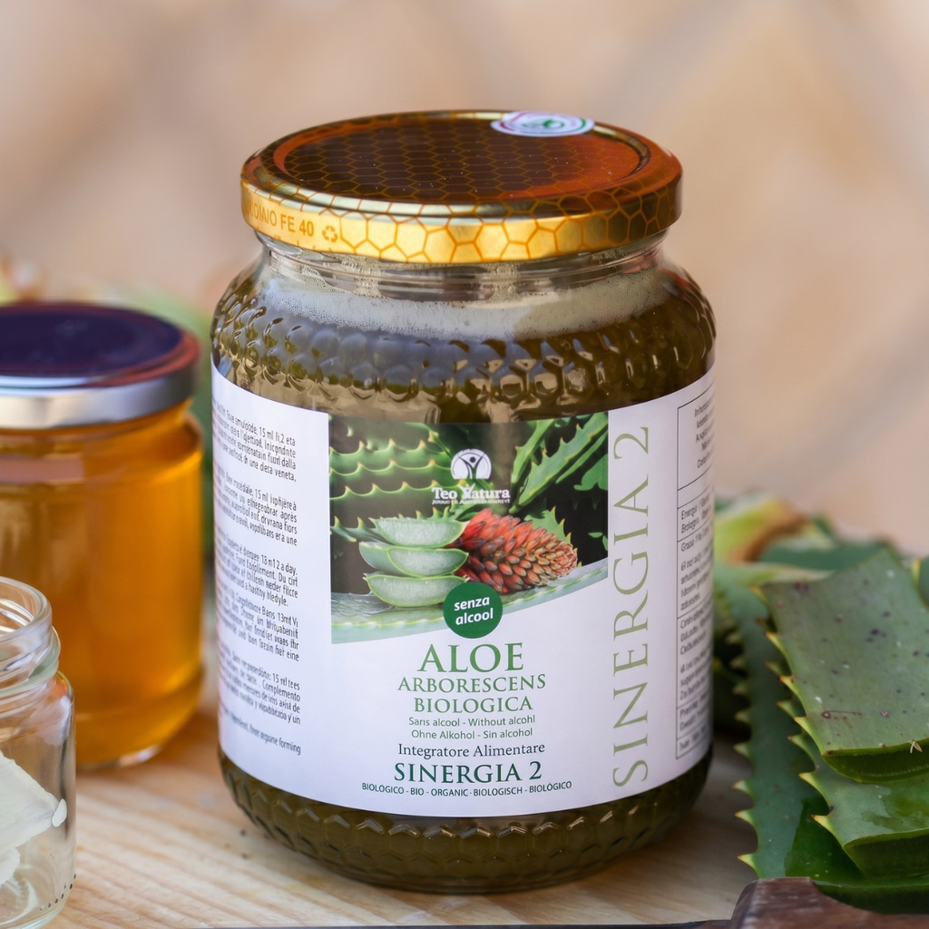 Aloe Arborescens Padre Zago senza Distillato | SINERGIA 2 | 750ml