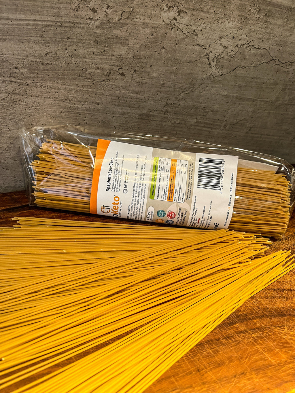 Spaghetti Low Carb Cheto solo 4gr di carboidrati