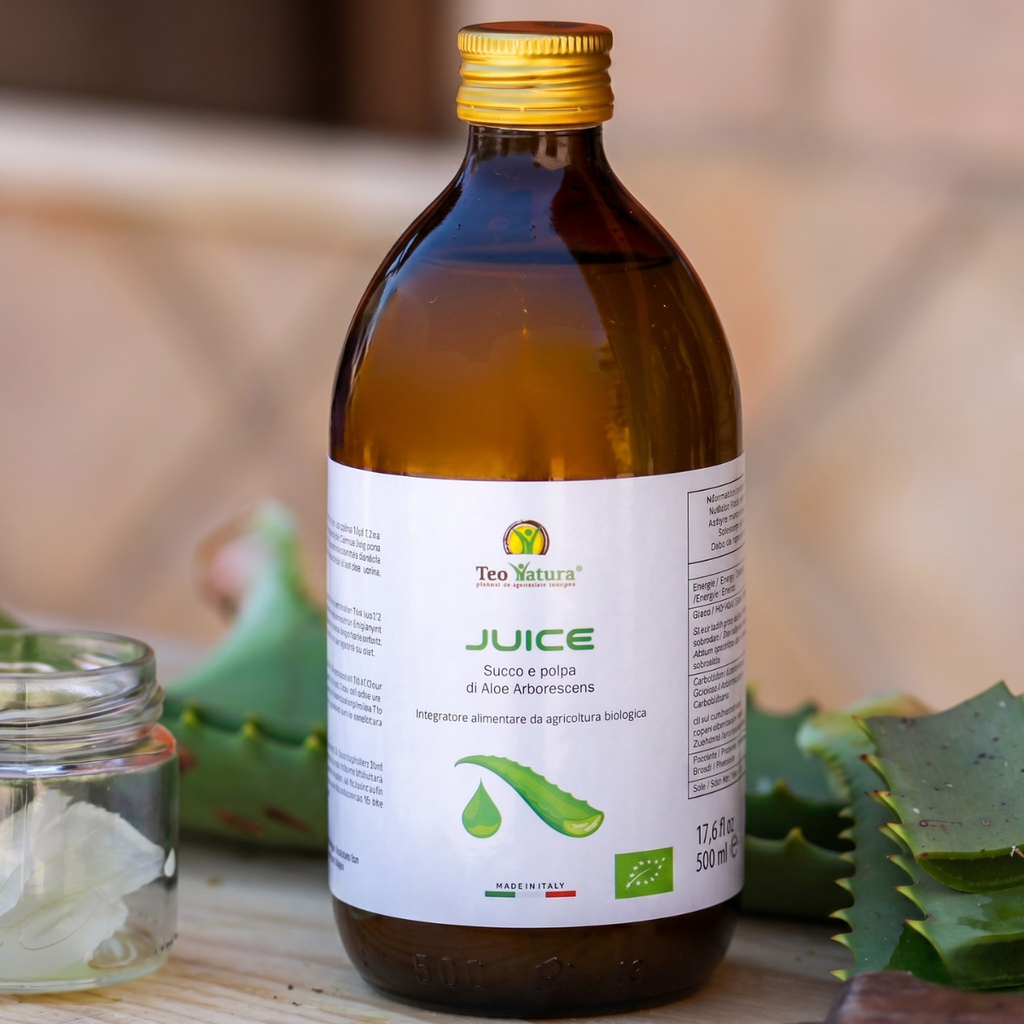 Succo Aloe Arborescens Biologica Siciliana 500ml "JUICE"