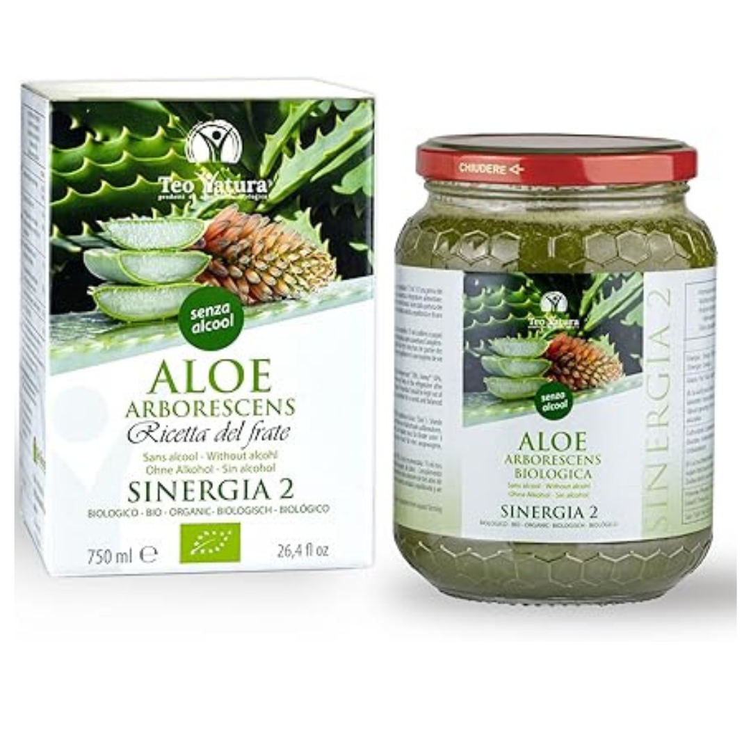 Aloe Arborescens Padre Zago senza Distillato | SINERGIA 2 | 750ml