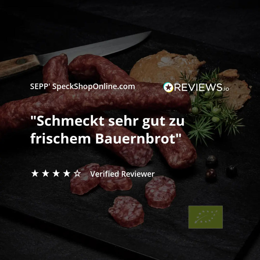 SEPP' BIO-Kaminwurzen (3 Stk.) IT BIO 013