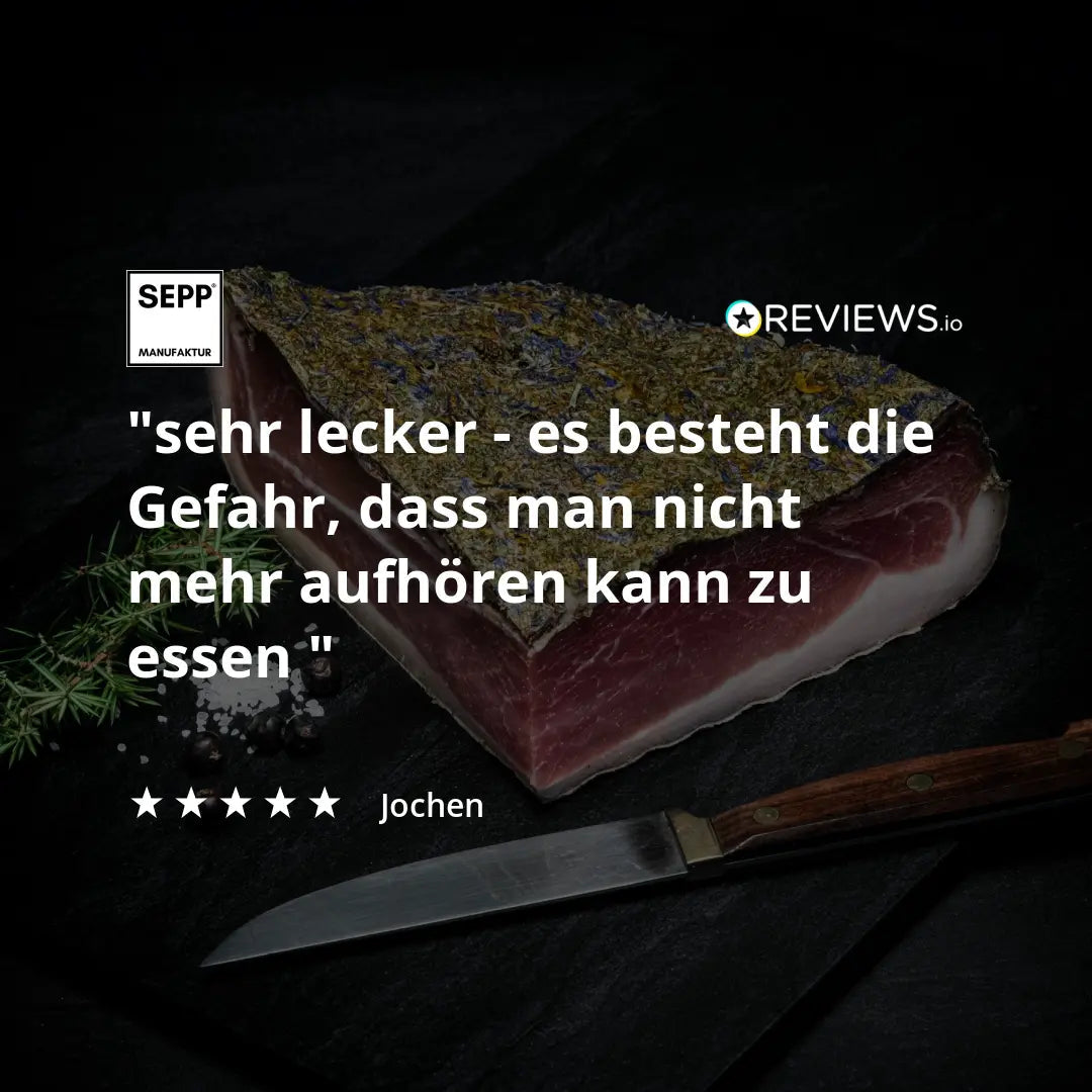 SEPP' Kräuterspeck - 'Das Viertel' - Premium