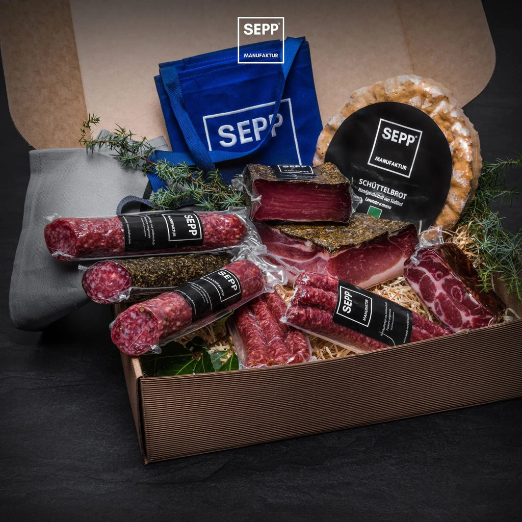 SEPP' Geschenkpaket 🎁 Südtiroler Marende 'MIX' - Versand kostenlos