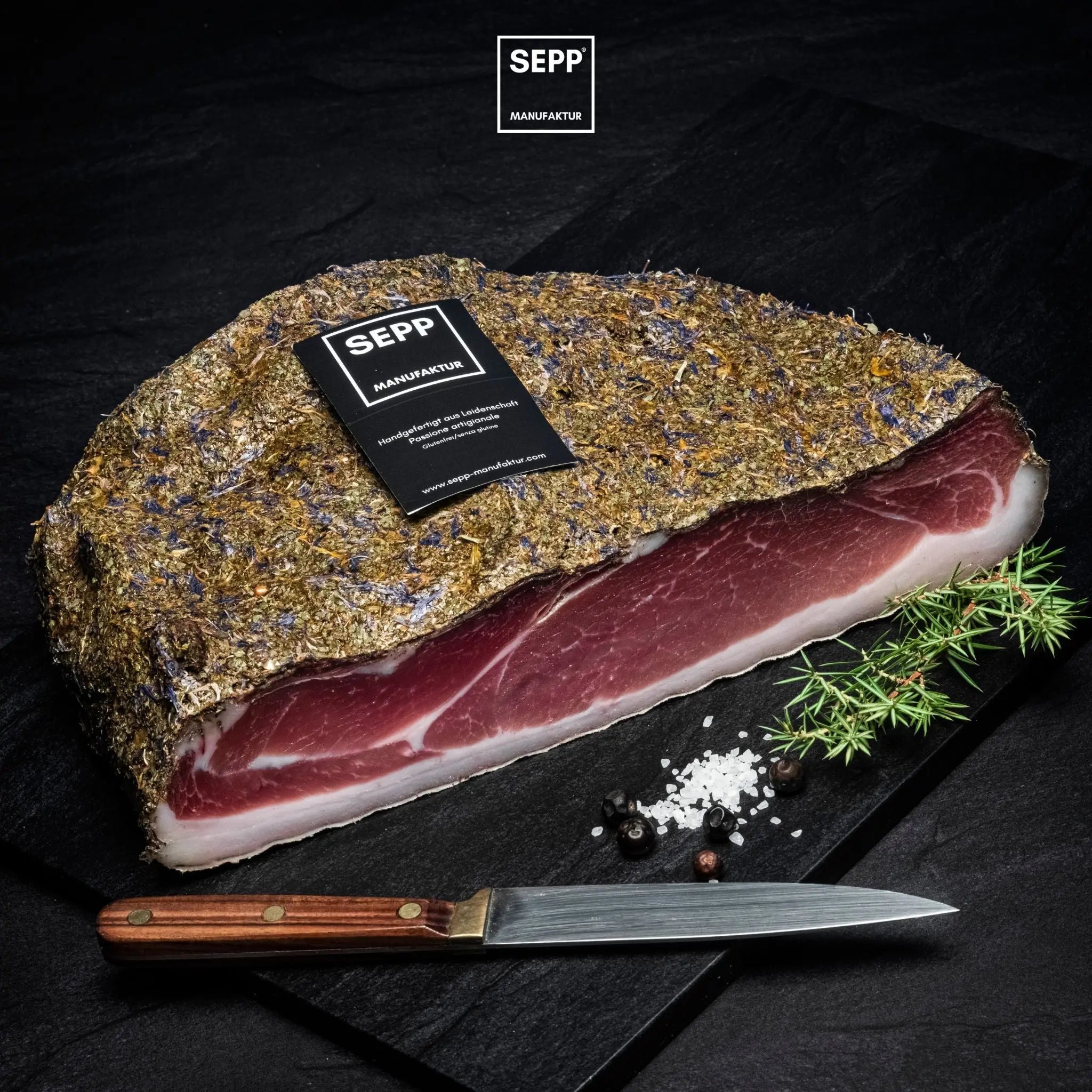 SEPP' Kräuterspeck - 'Die Halbe Hamme' - Premium
