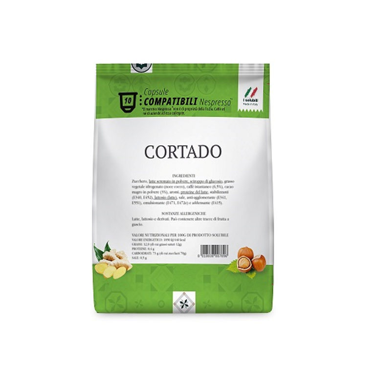 10 Capsule Compatibili Nespresso Cortado Toda Gattopardo