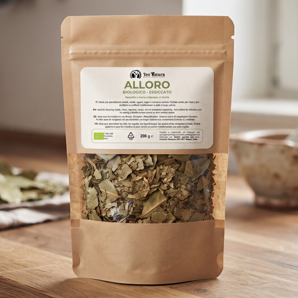 Foglie di Alloro Essiccato Biologico 200 gr