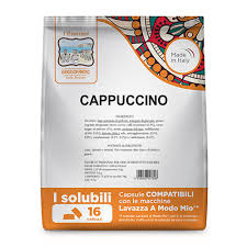 16 Capsule Compatibili Lavazza A Modo Mio Cappuccino Toda Gattopardo