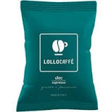 100 Capsule Compatibili Espresso Point Lollo Caffè Decaffeinato