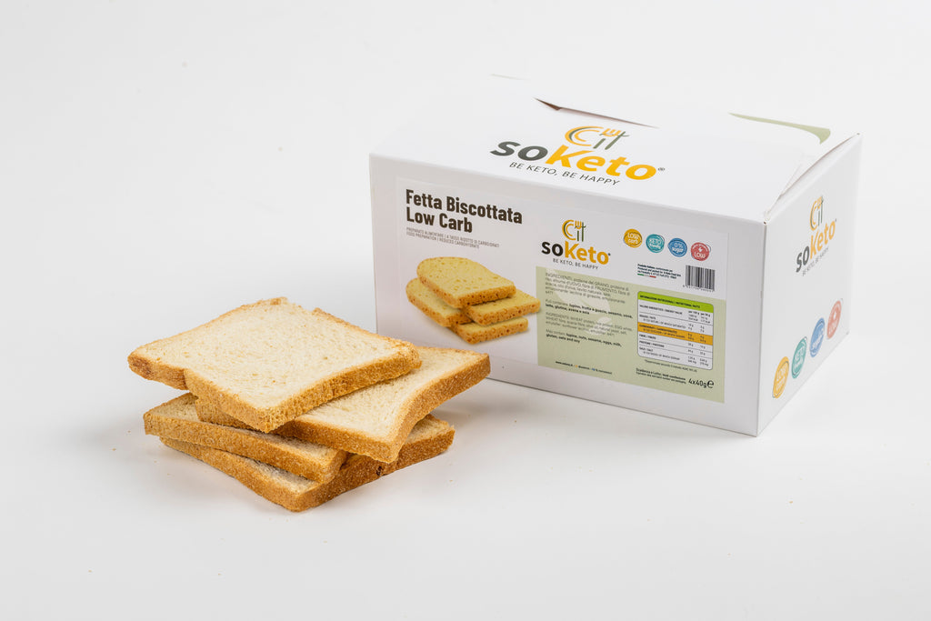 Fette Biscottate Keto Low Carb 0% di zuccheri