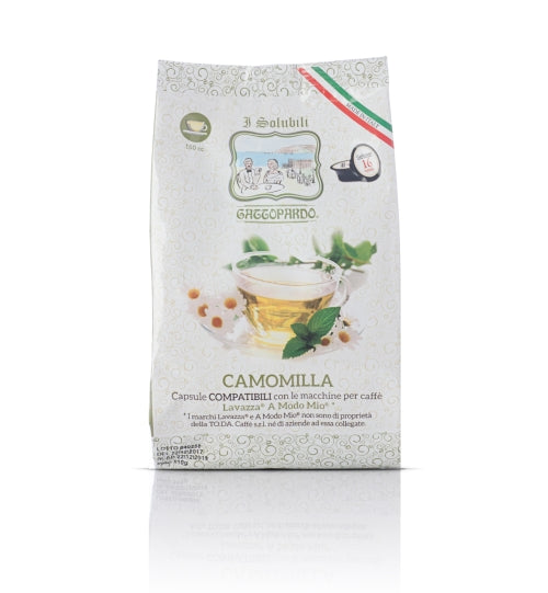 16 Capsule Compatibili Lavazza A Modo Mio Camomilla Toda Gattopardo