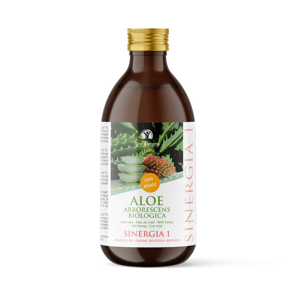 Aloe Arborescens e Miele, Ricetta del Frate, Padre Romano Zago| SINERGIA 1 | 500ml