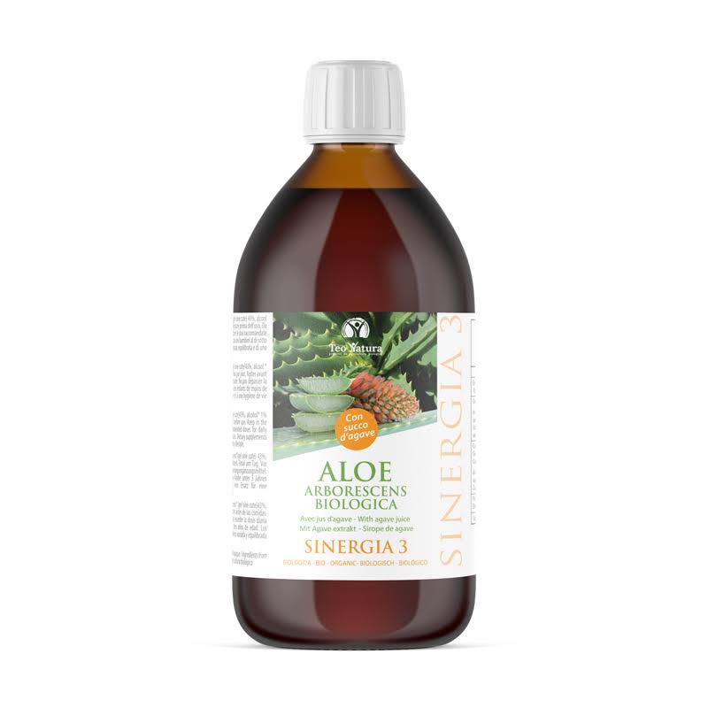 Aloe Arborescens Ricetta Padre Zago Con Succo D'Agave | SINERGIA 3 | 500ml