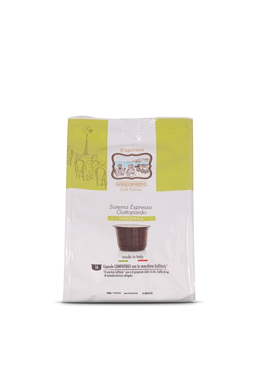 96 Capsule Compatibili Caffitaly Toda Gattopardo Insonnia