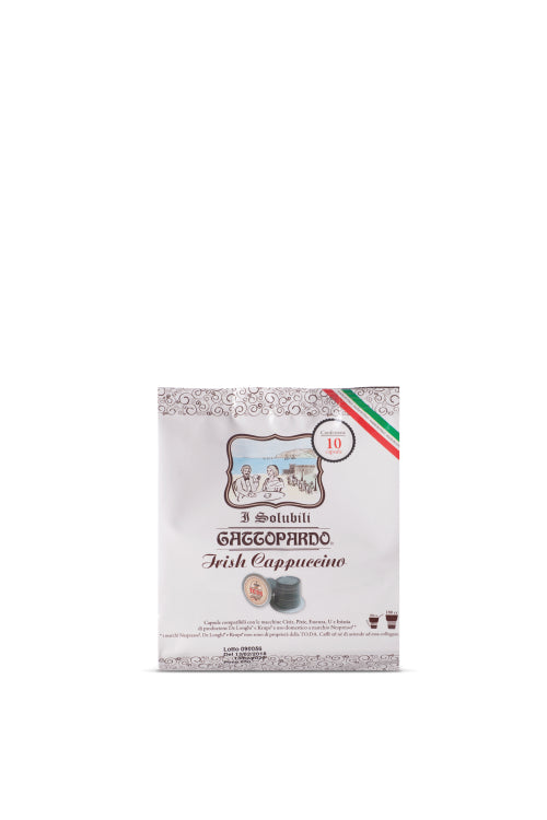 10 Capsule Compatibili Nespresso Irish Cappuccino Toda Gattopardo
