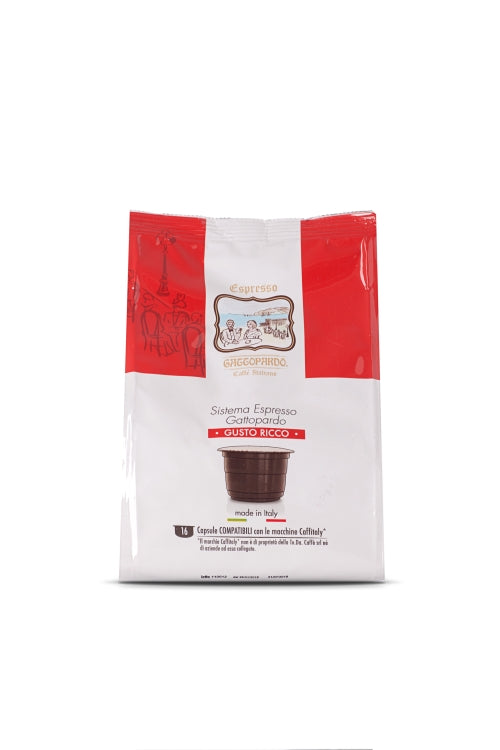 96 Capsule Compatibili Caffitaly Toda Gattopardo Gusto Ricco