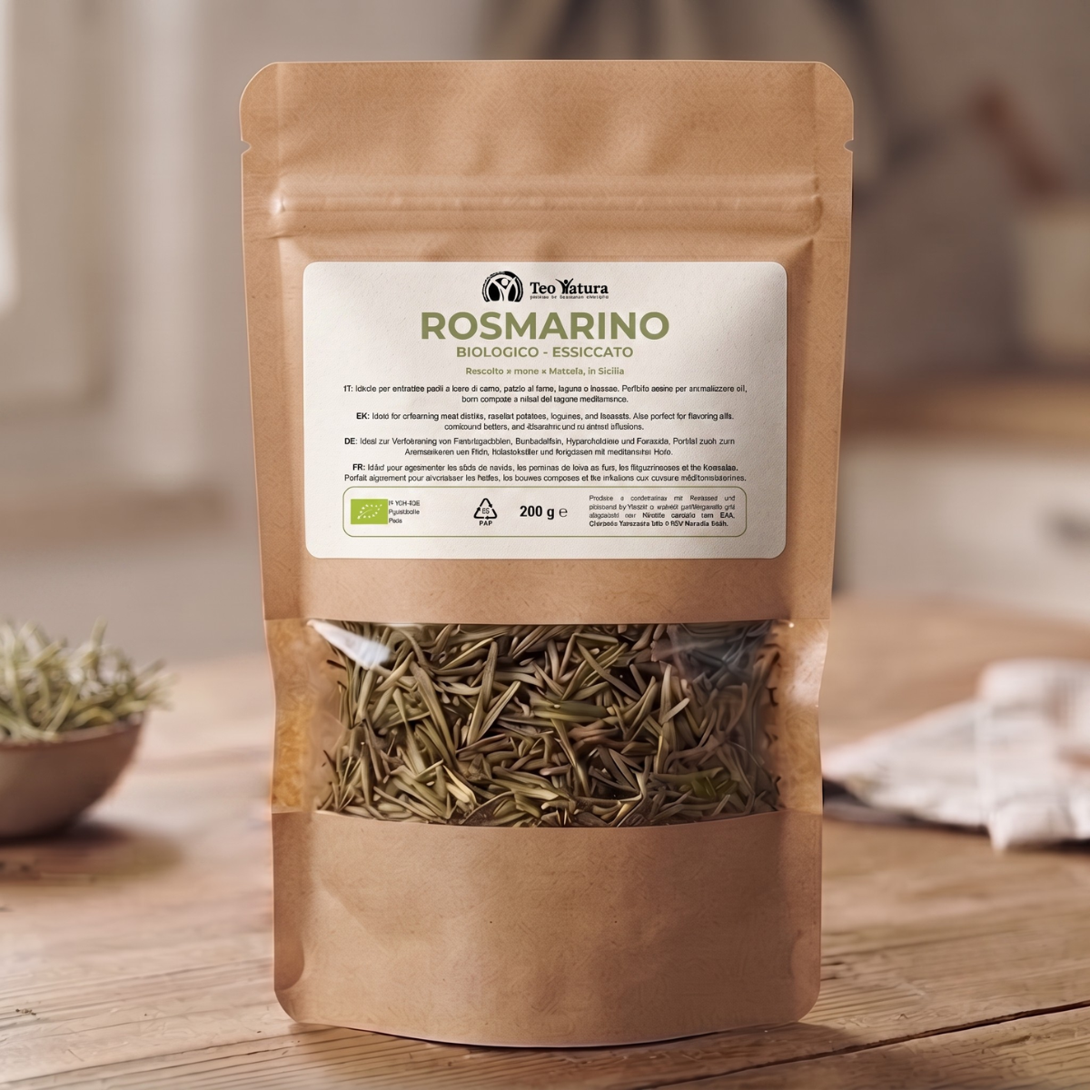 Rosmarino Essiccato Bio 200 gr